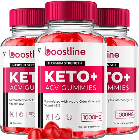 Fyvus - (3 Pacotes) Gomas Boostline Keto Plus ACV, Gomas Boost Line Keto ACV Avançadas com Vinagre de Maçã 1000MG Suplemento Vitamínico para Mulheres e Homens, Boostline Keto ACV Máxima Potência (180…)