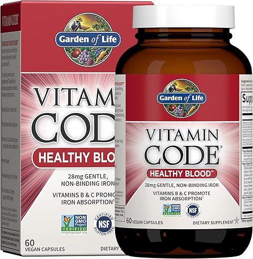 Ômega 3 6 9 CoQ10 Antioxidante 60 Cápsulas Vitamin Code Saúde Sangue Ferro Absorção 60ct Cápsulas - Garden of Life