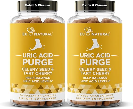 Eu Natural - Purge! Desintoxicação de Ácido Úrico – Coma. Elimine. Marca: Purge!
