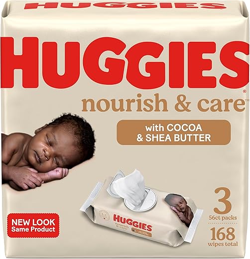 HUGGIES - Huggies Nourish: Fraldas Nutritivas para Bebês – 100% Conforto e Proteção
