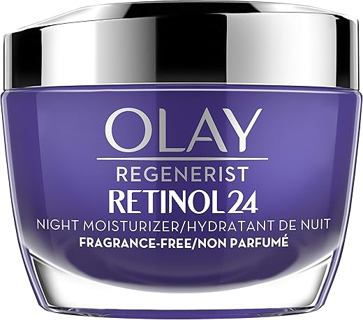Creme Noturno Hidratante Olay Regenerist Retinol 24, Livre de Fragrância, 50ml