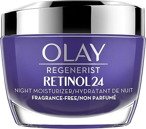 Creme Noturno Hidratante Olay Regenerist Retinol 24, Livre de Fragrância, 50ml