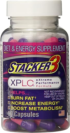 STACKER 2 - Stacker 3 XPLC Fórmula de Desempenho Extremo, 80 Cápsulas – Original, Potente e Eficiente