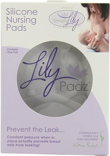 Almofadas de Amamentação Reutilizáveis de Silicone – Par Único Tamanho Regular – Marca LilyPadz - LilyPadz
