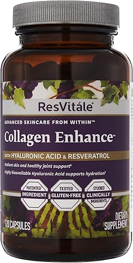 ResVitale - ResVitále Collagen Enhance – Suplemento de Beleza com Ácido Hialurônico | Marca ResVitále