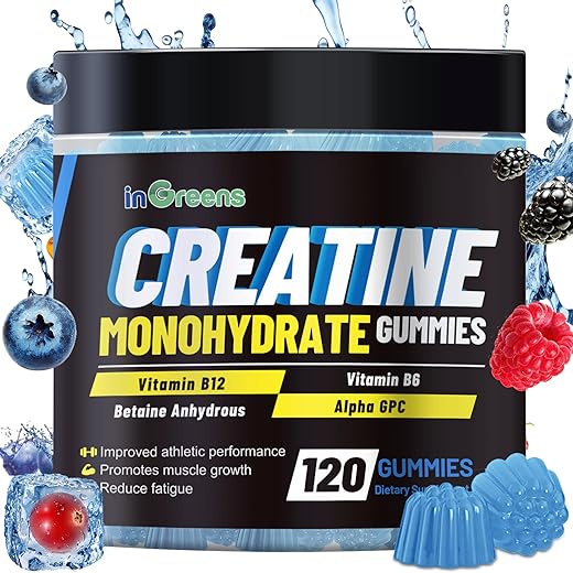 inGreens - Gummies de Creatina Monohidratada 6g para Homens | Marca do Produto