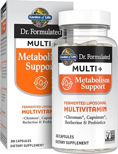 Dr. Formulated – Suporte Metabólico Multi em Cápsulas – 60 Cápsulas - Garden of Life
