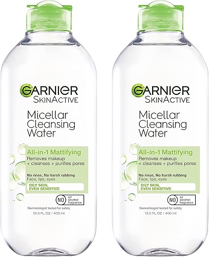 Água Micelar para Pele Oleosa, Limpeza Facial – 200ml - Garnier