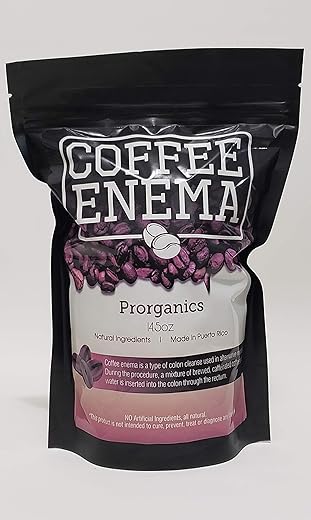 Kaxilu - Café Orgânico Enema Prorganics – Desintoxicação Natural e Saudável