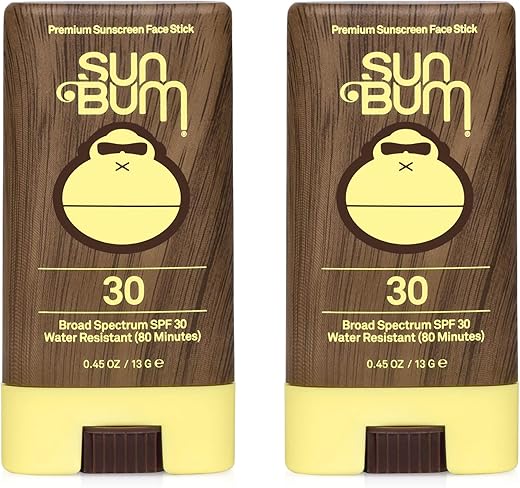 Original Spf 30 Stick Solar Facial Vegano e Amigo dos Recifes (octinoxate) – Proteção Solar - Sun Bum