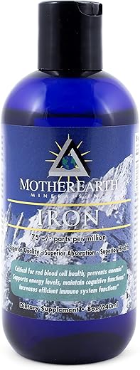 Mother Earth Minerals - Angstrom Minerals, Ferro-240 ml por MotherEarth Minerals