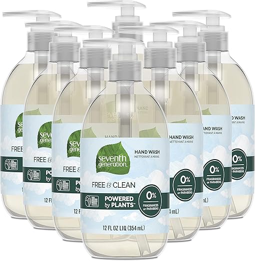 Sabonete Líquido Sem Fragrância Seventh Generation – 100% Natural – 500ml
