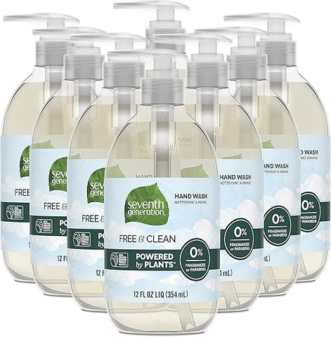 Sabonete Líquido Sem Fragrância Seventh Generation – 100% Natural – 500ml