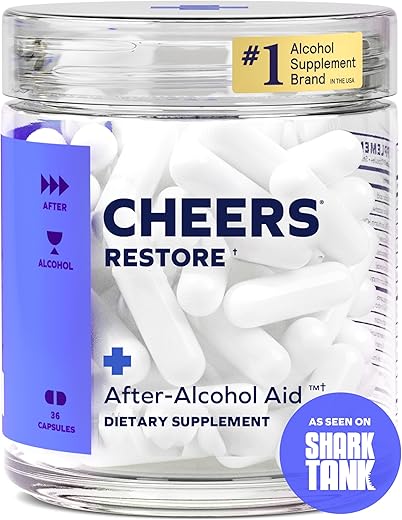 Restore | Suplemento com DHM L-Cisteína | Sinta-se Melhor Após Beber : Cheers - Cheers