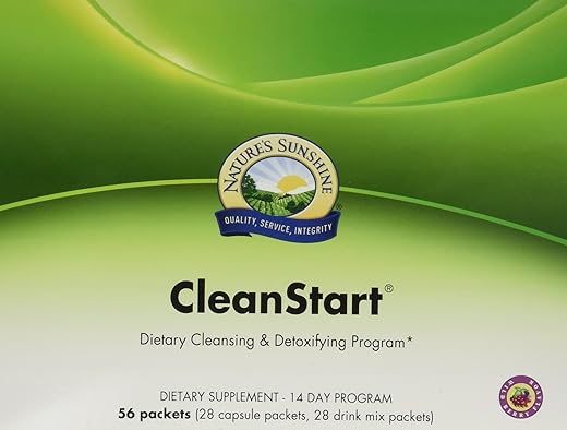 Nature's Sunshine - NATURE’S SUNSHINE Cleanstart Cápsulas, Wildberry, 56 Unidades – 100% Natural e Eficaz