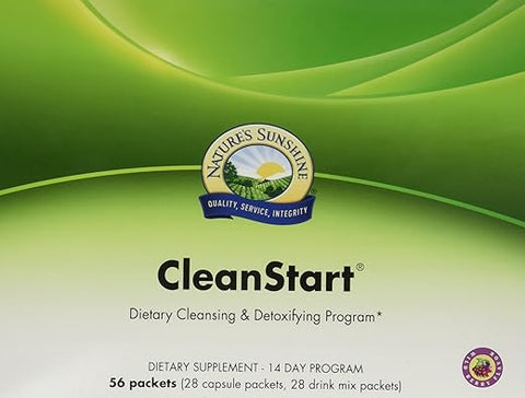 Nature's Sunshine - NATURE’S SUNSHINE Cleanstart Cápsulas, Wildberry, 56 Unidades – 100% Natural e Eficaz