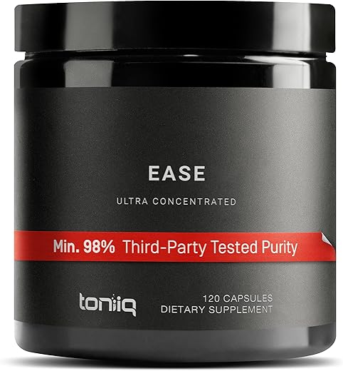 Ease com DHM – Suporte Completo ao Fígado para uma Noite de Diversão – 120 Cápsulas – Extrato Super Concentrado 50x - Toniiq
