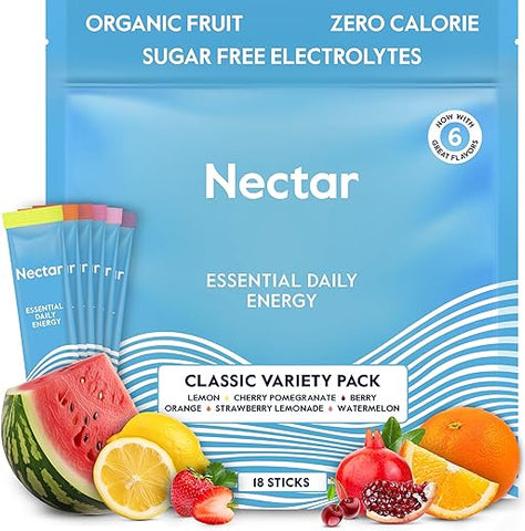 Energy Booster – Cafeína Orgânica, B12: Aumente sua energia naturalmente - Nectar