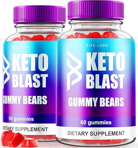 rize labs - (2 Pacotes) Gomas Keto Blast ACV – Fórmula Avançada de Perda de Peso (120 Gomas)