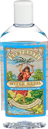 Astringente de Hamamélis 473 ml – Cuidado Facial Natural - Humphreys