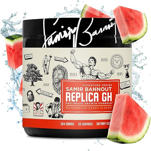 Old School Labs - Réplica Gh – Pó para Aumento Muscular e Estimulante de GH – Otimizador Hormonal | 100g