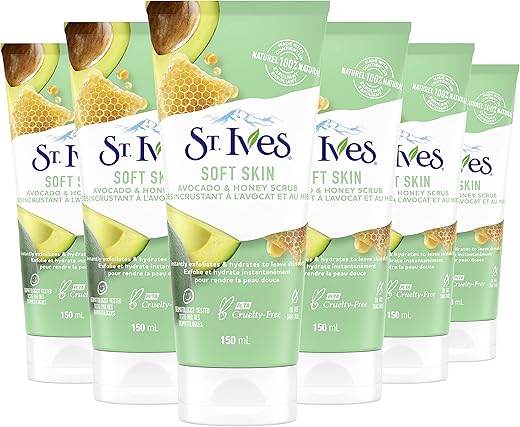 Esfoliante Facial Suavizante, Abacate – Pele Macia e Radiante - St. Ives