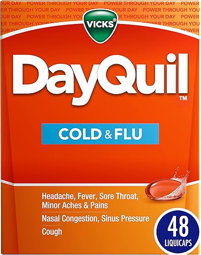 DayQuil Cold – Alívio rápido para resfriados – 180ml - Vicks