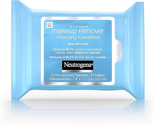 Lenços Demaquilantes Sem Fragrância, 25 un (Pack com 6) – Remoção de Maquiagem - Neutrogena