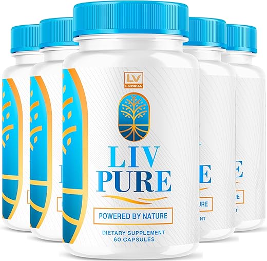 LIVORKA - Liv Pure – 5 Pacotes, Avaliações Liv Pure, Cápsulas Liv Pure, Avaliações das Cápsulas Liv Pure, Livpure, Cápsulas de Fígado Liv Pure, LivPure Agora em Cápsulas, 300 Cápsulas para 150 Dias
