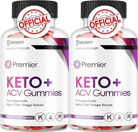 GREENVIFY - Premier Keto ACV Gummies – Gomas de Vinagre de Maçã para Perda de Peso Avançada
