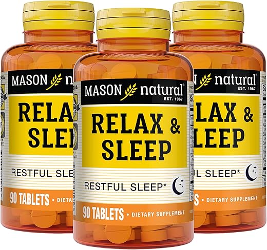 Relax Vitaminas – Fórmula Relaxante com Ingredientes Naturais – 60 Cápsulas - MASON NATURAL