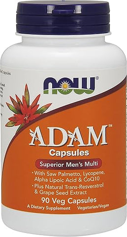 NOW Foods - Now Foods ADAM – Multivitamínico Superior para Homens 90 cápsulas vegetais