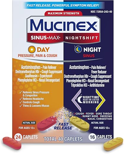 Sinus-Max Dia Pressão, Dor – Alívio Rápido | 30ml | Marca Mucinex - Mucinex