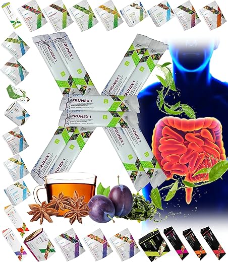 FuXion - Chá Instantâneo Detox Natural Mix Prune – Desintoxique-se de Forma Saudável