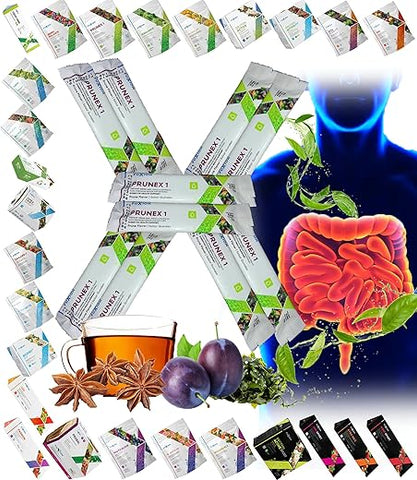 FuXion - Chá Instantâneo Detox Natural Mix Prune – Desintoxique-se de Forma Saudável