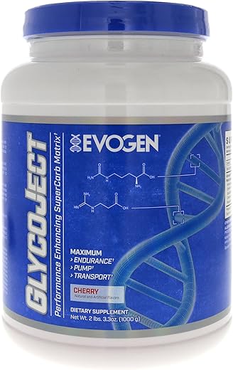 GlycoJect | Pó de Carboidrato Extreme Karbolyn® | Sabor Cereja | 36 Porções | 36 Serviços - Evogen