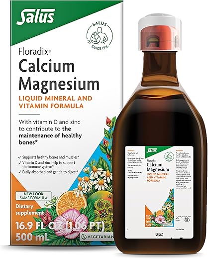 by Salus: Cálcio Líquido de Alta Absorção – 250ml - Floradix