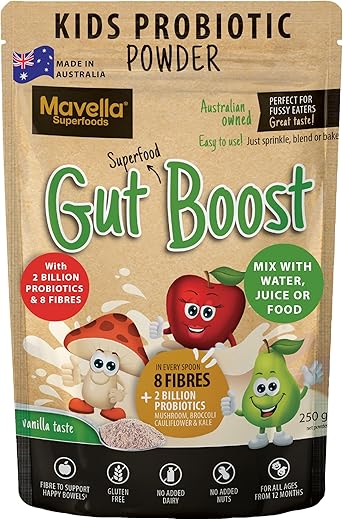 Mavella - Kids Probiótico em Pó Gut Boost – Digestão Diária | Marca: Gut Boost