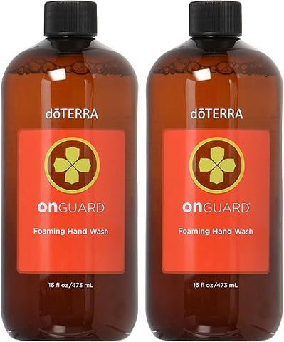 On Guard Sabonete Líquido Espumante para as Mãos – Recarga 473 ml (2 Unidades) - DoTerra