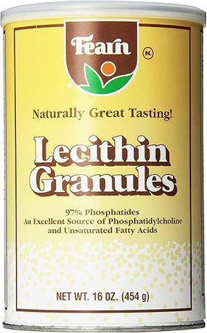 Natural Foods – Grânulos de Lecitina, 454g – Alimentos Naturais de Qualidade - Fearn