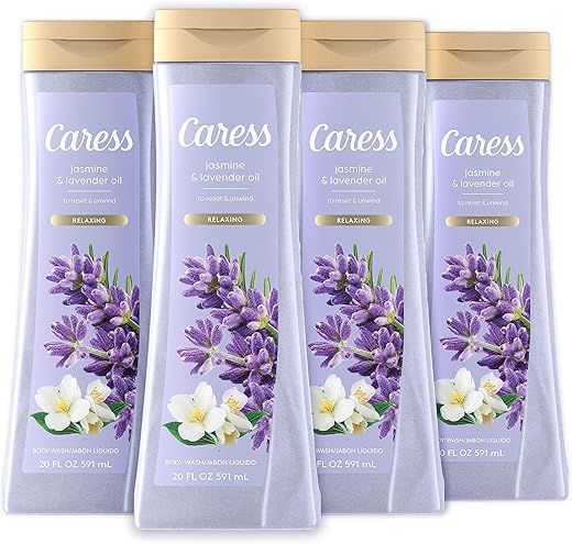 Body Wash Jasmine 250ml – Hidratante e Perfumado para Mulheres - Caress