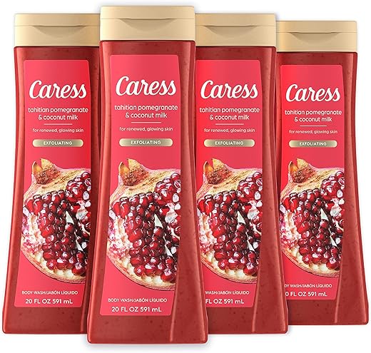 Body Wash Tahitian Pomegranate 250ml | Hidratante Corporal Feminino - Caress