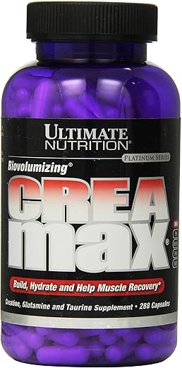 Biovolumizing Crea/Max – Cápsulas 2000mg (288 Caps) | Aumento de Massa Muscular - Ultimate Nutrition