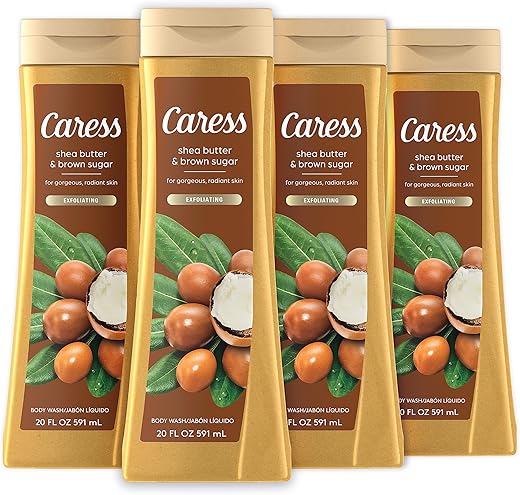 Body Wash Shea Butter – Hidratante Corporal para Mulheres 250ml - Caress