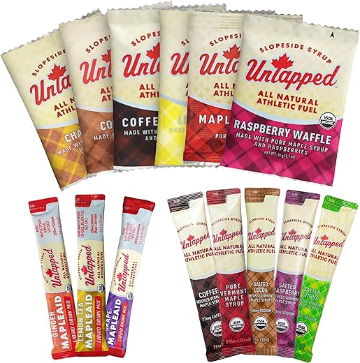 Untapped - UnTapped Pack de Amostras: Energia Natural para Atletas – 100% Natural – 5 Sabores – 10g cada