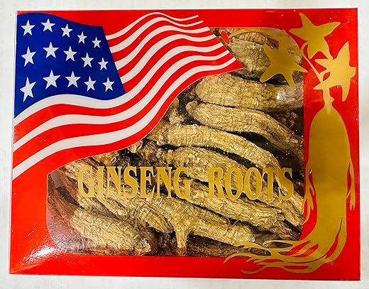 WFH - Raiz de Ginseng Americano Wisconsin Long Thin 6-8 Anos (4 Caixas) – 4 oz. (113 g)