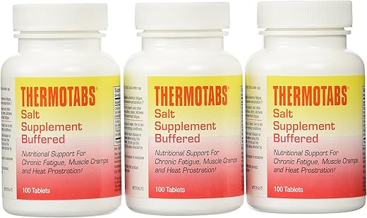 3 Comprimidos de Sal Tamponado, Embalagem de 3 – Marca em Destaque - Thermotabs
