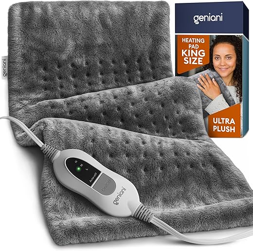 Aquecedor GENIANI King Size – Alívio Imediato para Dor nas Costas | 100% eficaz | Melhor preço | Entrega rápida