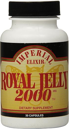 Royal Jelly 2000 mg – 30 Cápsulas | Energia e Vitalidade - Imperial Elixir
