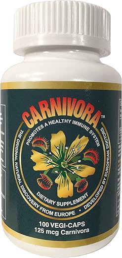 Vegi-Caps – Cápsulas sem glúten e veganas para fortalecer e apoiar seu sistema imunológico (100 cápsulas) - Carnivora